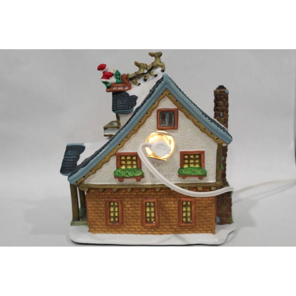 RARE Carole Towne Collection‎ Nick's Toy Shop 2002 Lighted Christmas Village